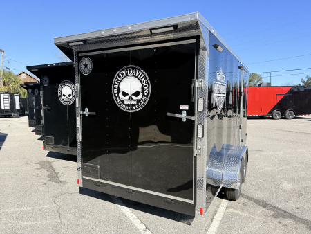 New 2026 Rock Solid Cargo 7x16 Motorcycle Trailer