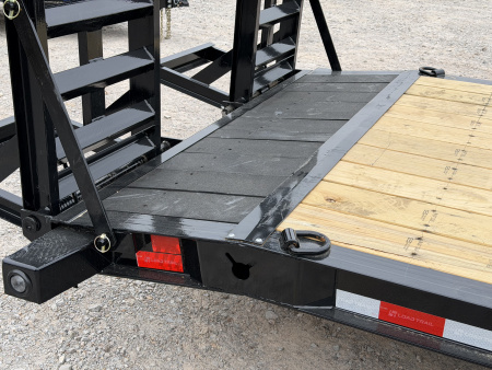 New 2026 Load Trail CB6 83X22' Equipment Trailer 14K GVWR STAND UP RAMPS