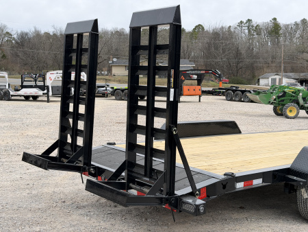 New 2026 Load Trail CB6 83X22' Equipment Trailer 14K GVWR STAND UP RAMPS