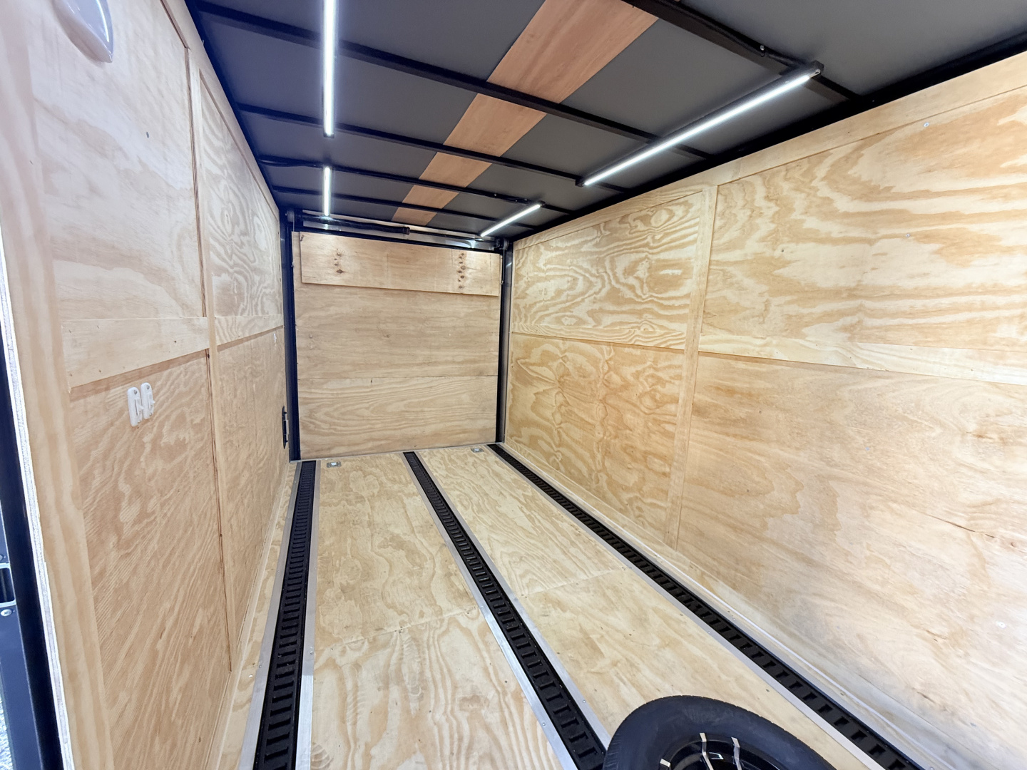 New 2026 Rock Solid Cargo 7x16 Motorcycle Trailer