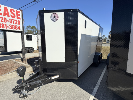 New 2026 Rock Solid Cargo 7x16 Motorcycle Trailer