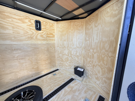 New 2026 Rock Solid Cargo 7x16 Motorcycle Trailer