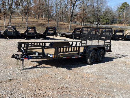 New 2026 Load Trail UE 83X16' Utility Trailer 9990 GVWR 4' GATE SIDE LOAD ATV RAMPS