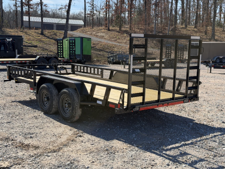 New 2026 Load Trail UE 83X16' Utility Trailer 9990 GVWR 4' GATE SIDE LOAD ATV RAMPS