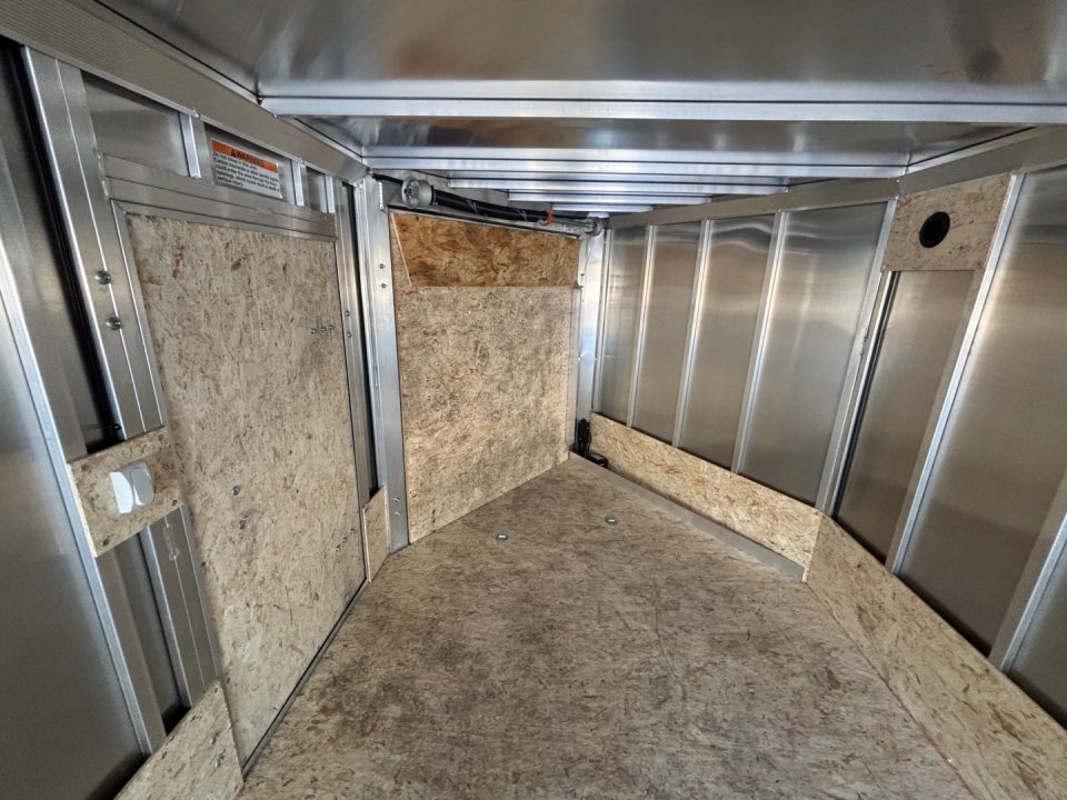 New 2026 High Country 7x22 + 5ft V nose - Snowmobile Trailer/ Four Place / Drive In-Out / All Aluminum - 7000gvw