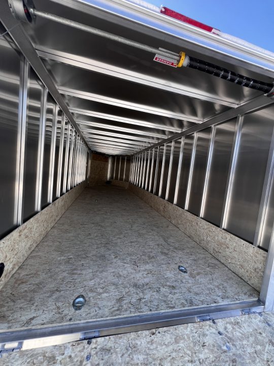 New 2026 High Country 7x22 + 5ft V nose - Snowmobile Trailer/ Four Place / Drive In-Out / All Aluminum - 7000gvw