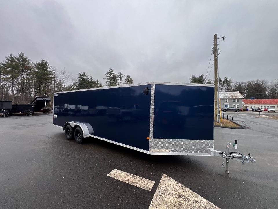New 2026 High Country 7x22 + 5ft V nose - Snowmobile Trailer/ Four Place / Drive In-Out / All Aluminum - 7000gvw