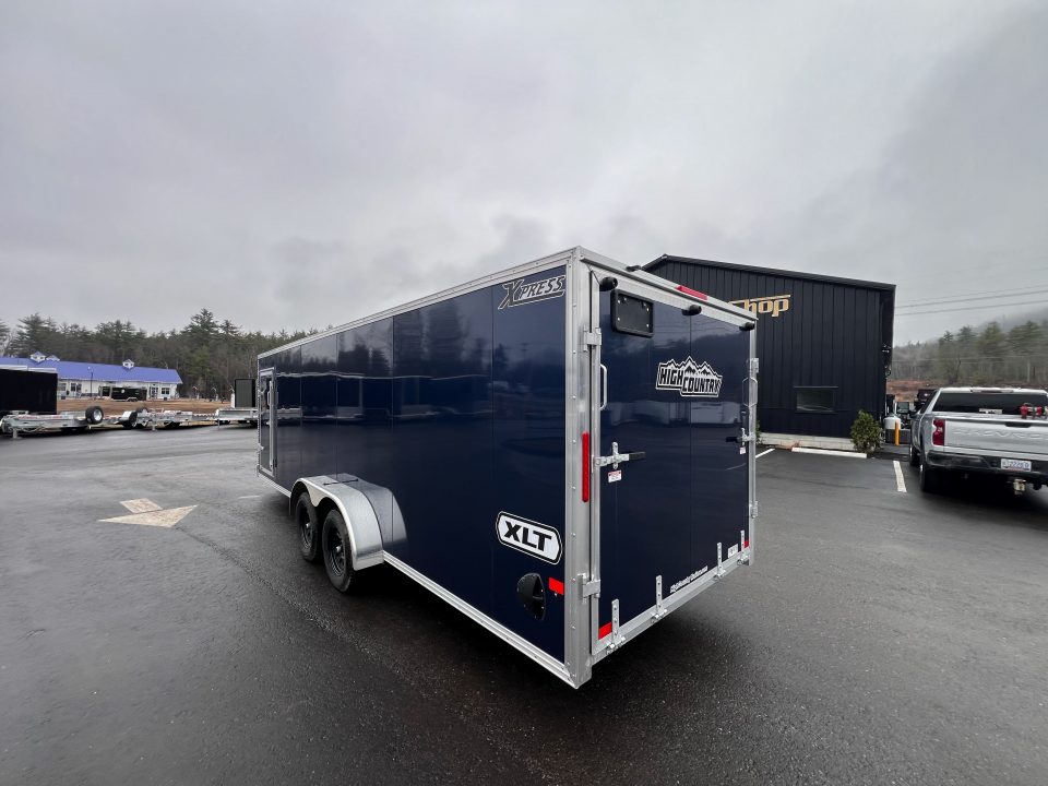New 2026 High Country 7x22 + 5ft V nose - Snowmobile Trailer/ Four Place / Drive In-Out / All Aluminum - 7000gvw