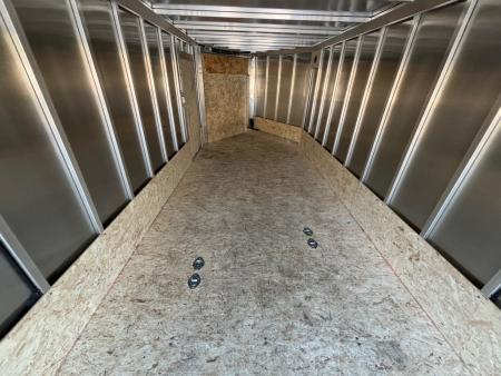 New 2026 High Country 7x22 + 5ft V nose - Snowmobile Trailer/ Four Place / Drive In-Out / All Aluminum - 7000gvw