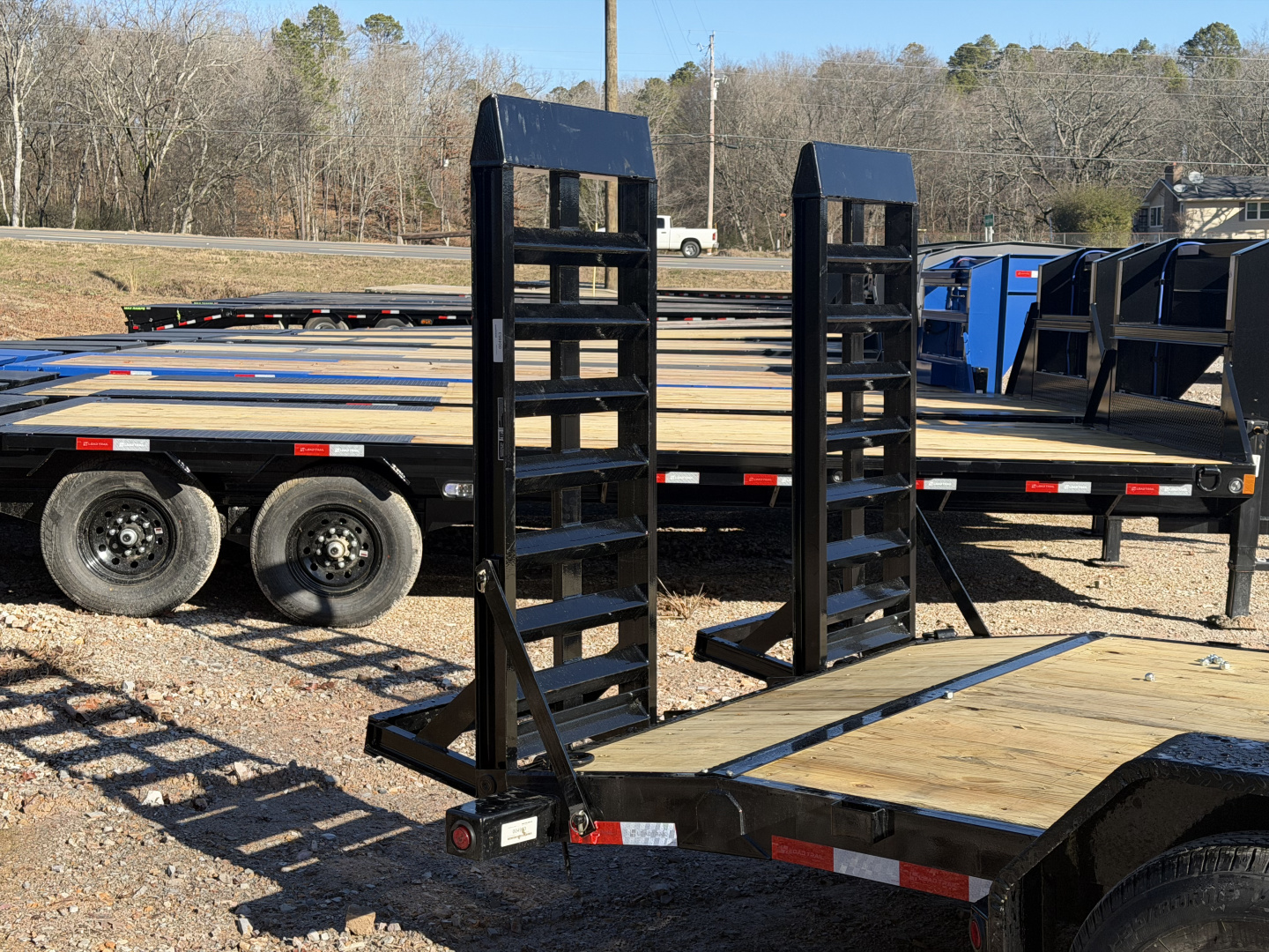 New 2026 Load Trail CH 83X20 Equipment Trailer STAND UP RAMPS 14K GVWR