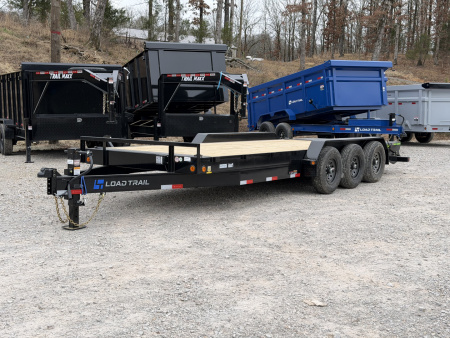 New 2026 Load Trail CH 83X22' Equipment Trailer TRIPLE AXLE MAX RAMPS 21K GVWR