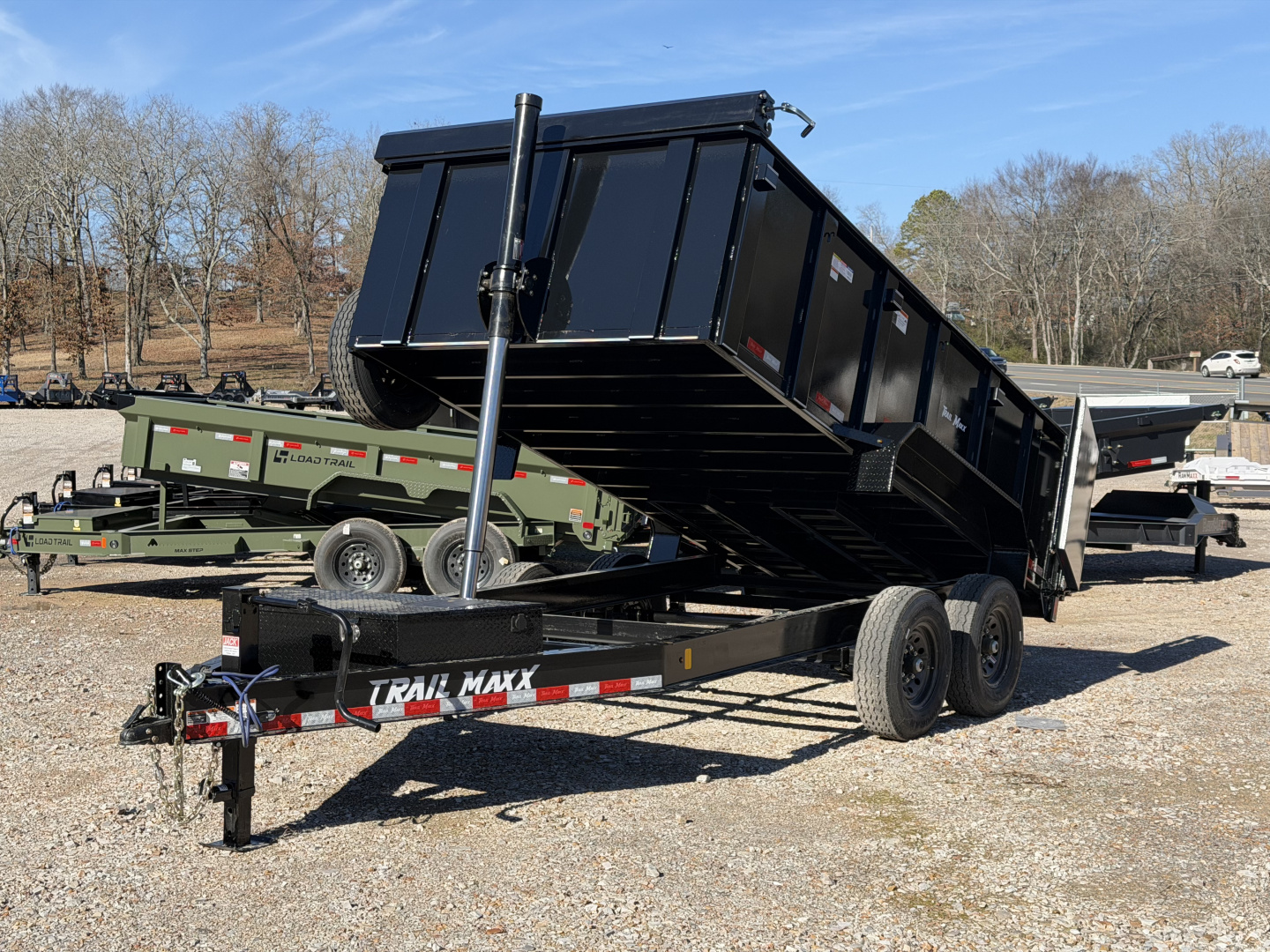 New 2025 TrailMaxx Trailers 83X14 HIGH SIDE 14K GVWR Dump Trailer