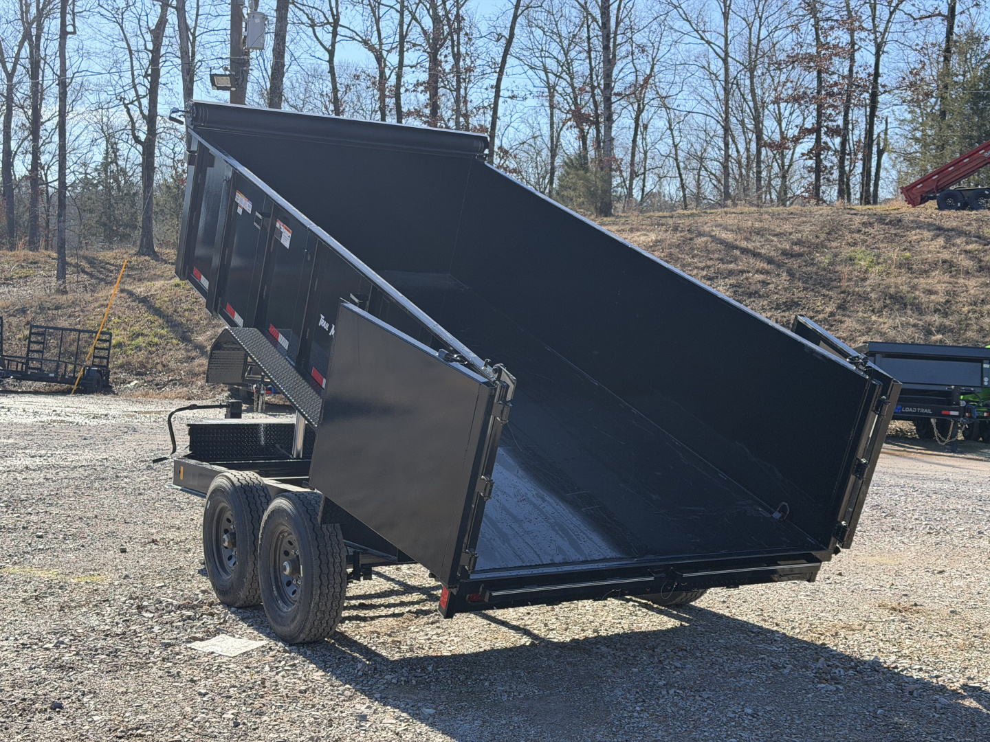 New 2025 TrailMaxx Trailers 83X14 HIGH SIDE 14K GVWR Dump Trailer