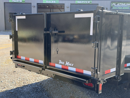 New 2025 TrailMaxx Trailers 83X14 HIGH SIDE 14K GVWR Dump Trailer