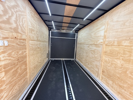 New 2026 Rock Solid Cargo 7x16 Motorcycle Trailer