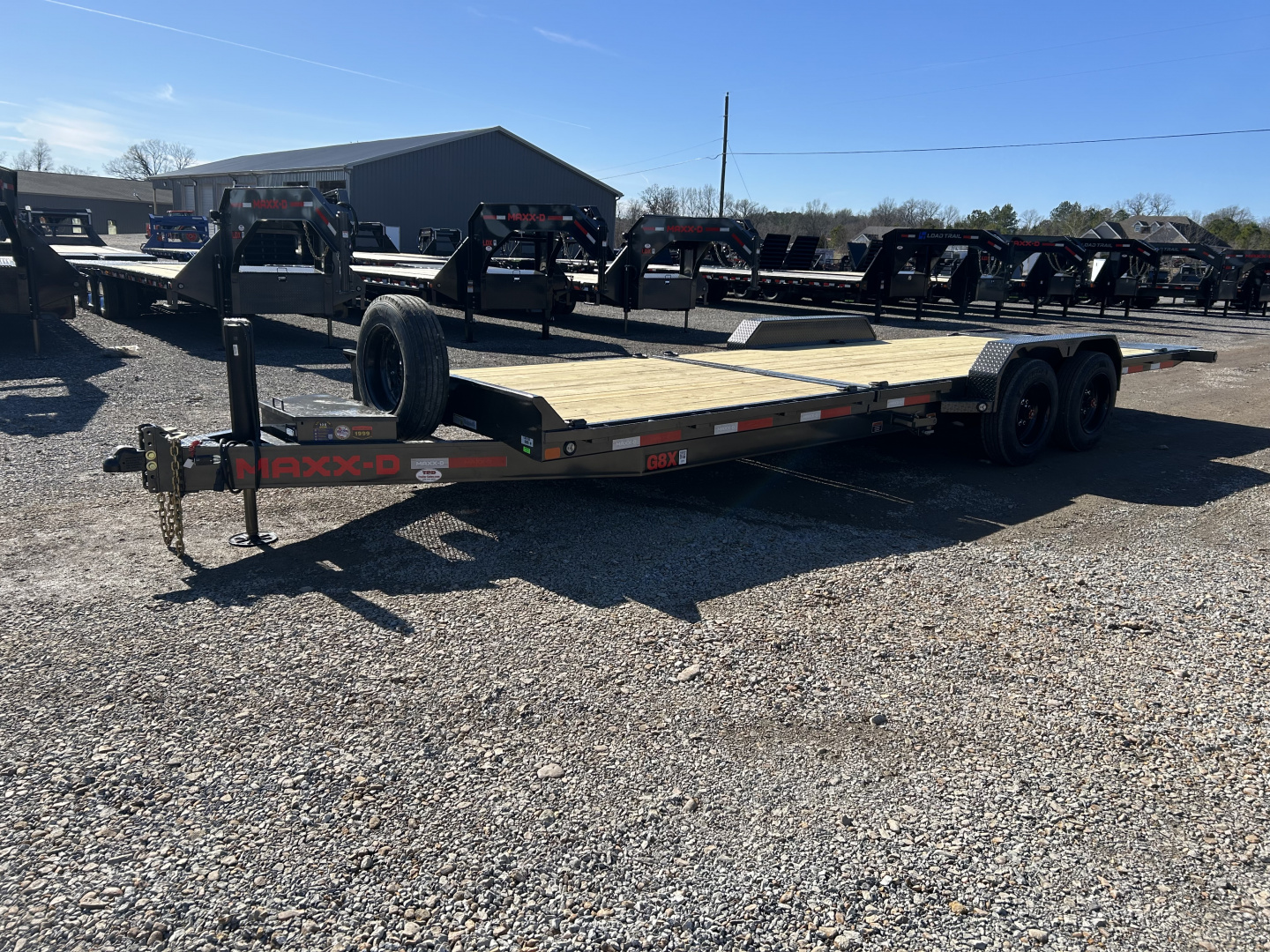 New 2026 MAXXD 83" X 24' 17.5K Tilt Equipment Trailer