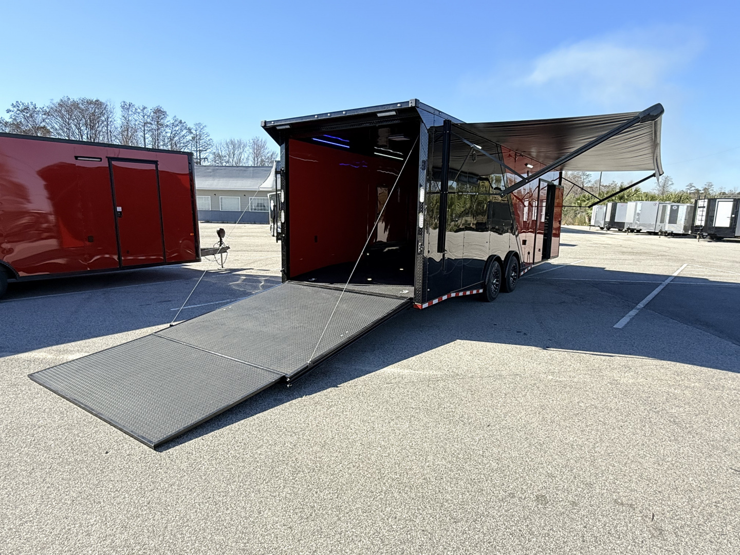 New 2026 Rock Solid Cargo 8.5x28 Car / Racing Trailer