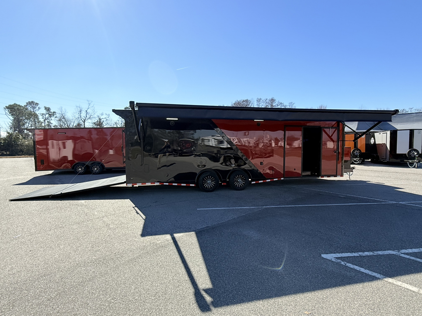 New 2026 Rock Solid Cargo 8.5x28 Car / Racing Trailer