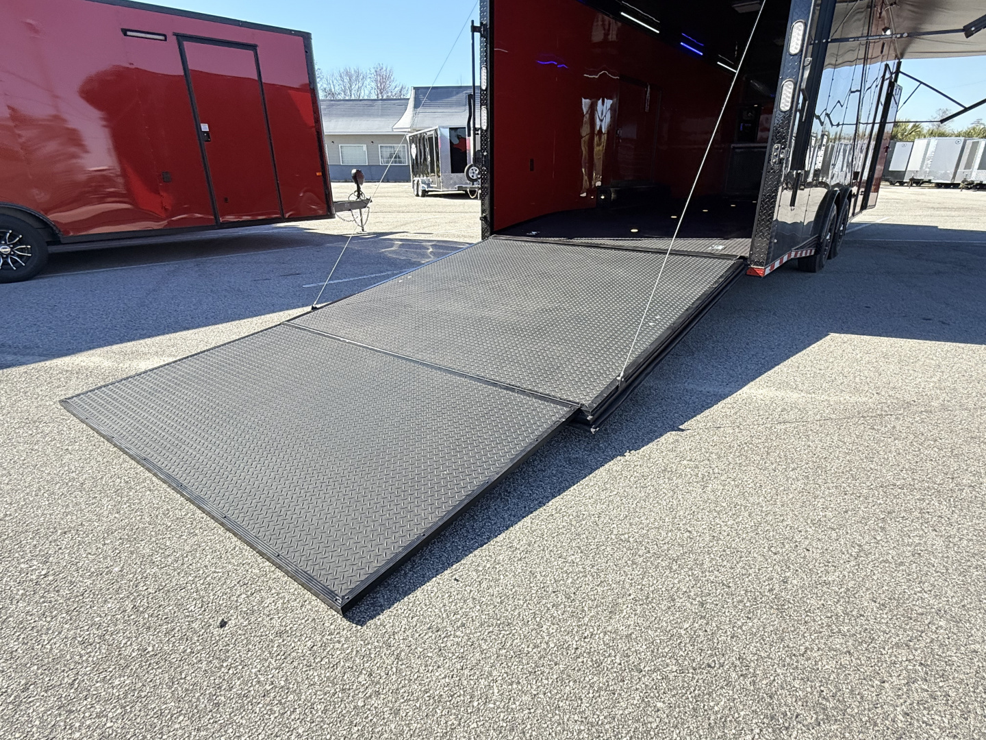 New 2026 Rock Solid Cargo 8.5x28 Car / Racing Trailer