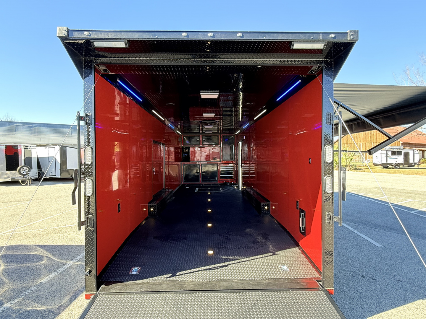 New 2026 Rock Solid Cargo 8.5x28 Car / Racing Trailer