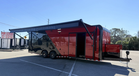 New 2026 Rock Solid Cargo 8.5x28 Car / Racing Trailer