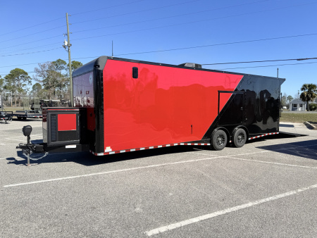 New 2026 Rock Solid Cargo 8.5x28 Car / Racing Trailer