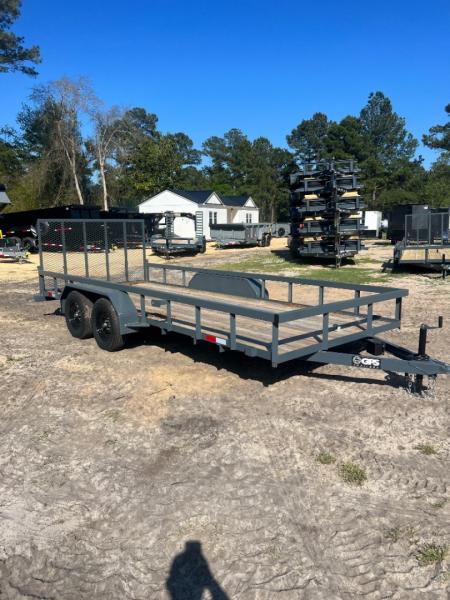 New 2025 GPS Trailers 7x18 TA Utility Trailer
