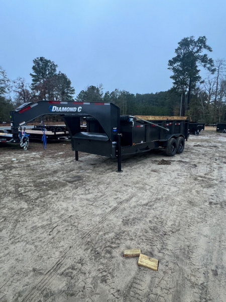 New 2026 Diamond C Trailers LPT-GN210 16'x82  Dump Trailer