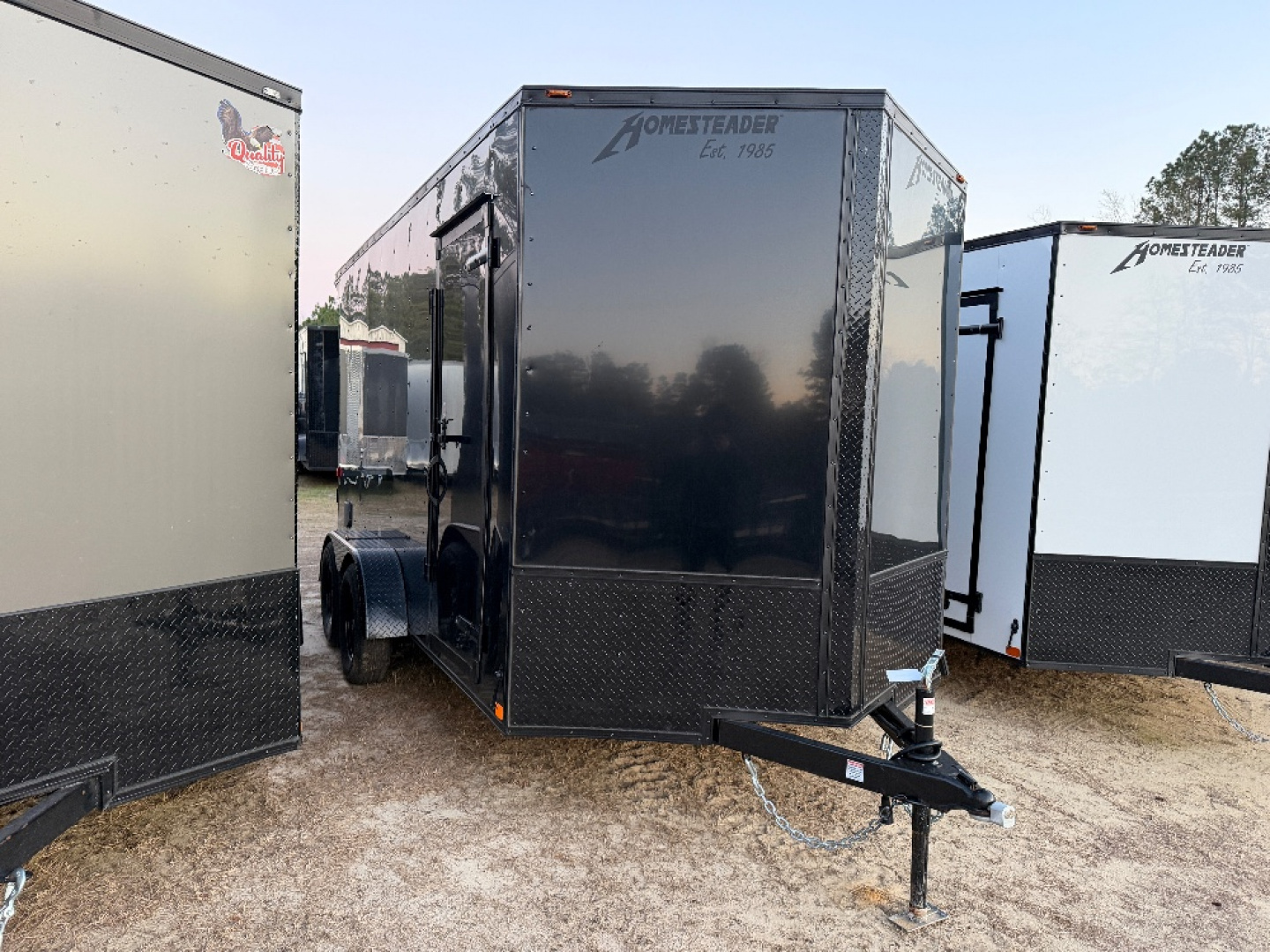 New 2026 Homesteader Trailer 7x14 TA Cargo / Enclosed Trailer