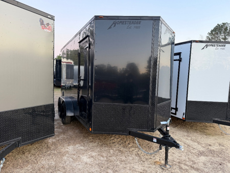 New 2026 Homesteader Trailer 7x14 TA Cargo / Enclosed Trailer