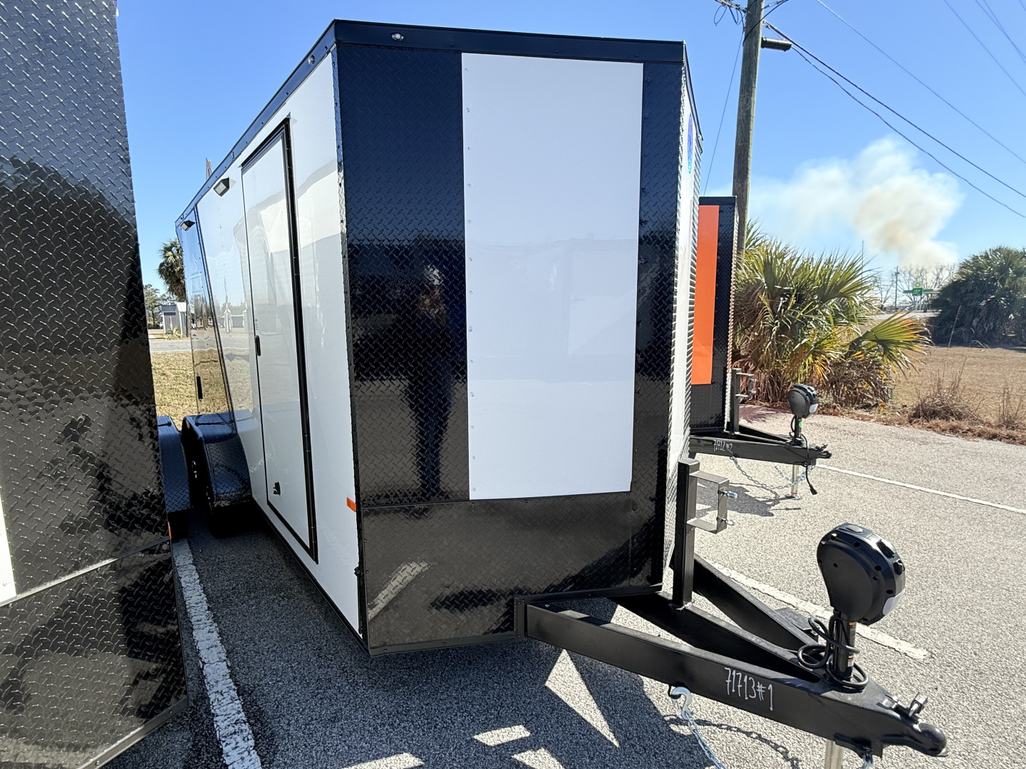 New 2026 Rock Solid Cargo 7x16 Motorcycle Trailer