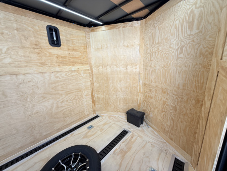 New 2026 Rock Solid Cargo 7x16 Motorcycle Trailer