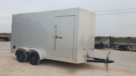 New 2026 Compass 7'x14' Enclosed Cargo Trailer - Indigo DLX