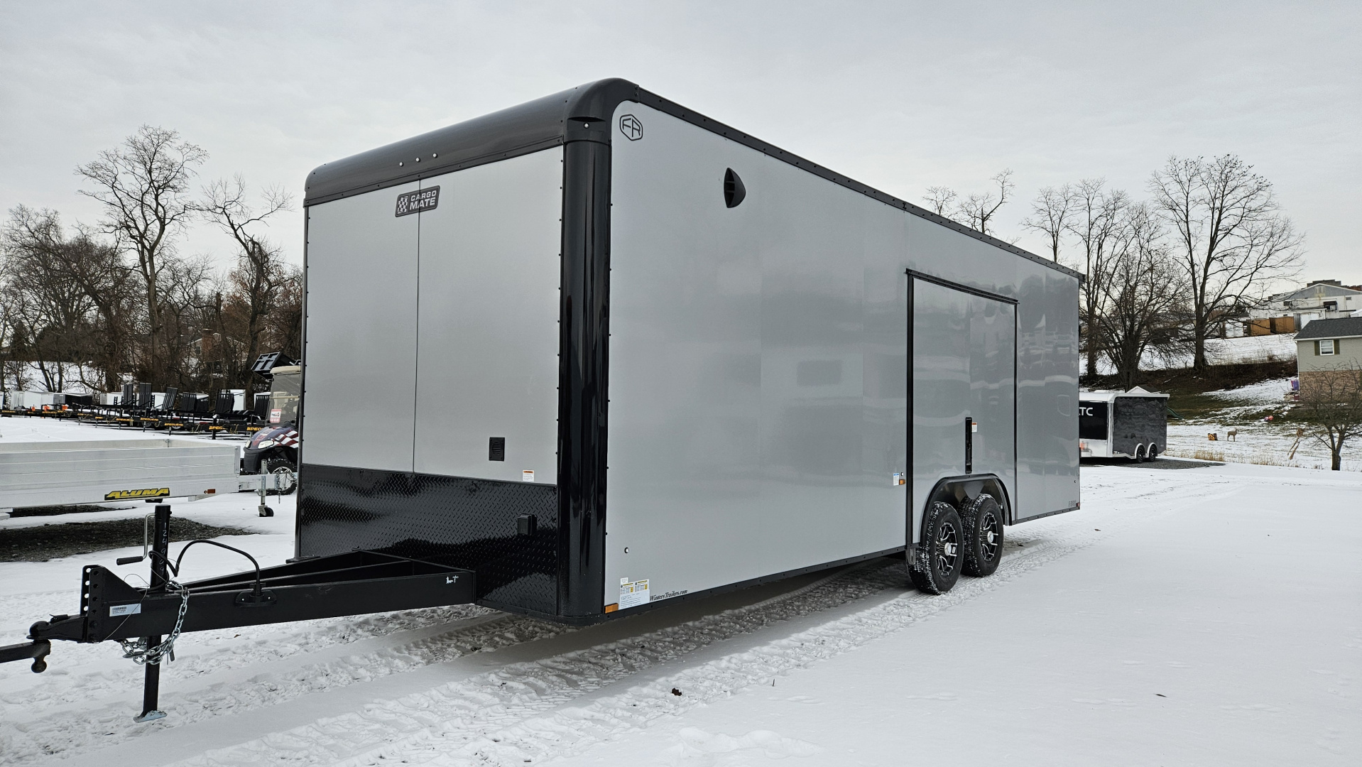 New 2026 Cargo Mate ELIMINATOR 8.5X24TA Car / Racing Trailer