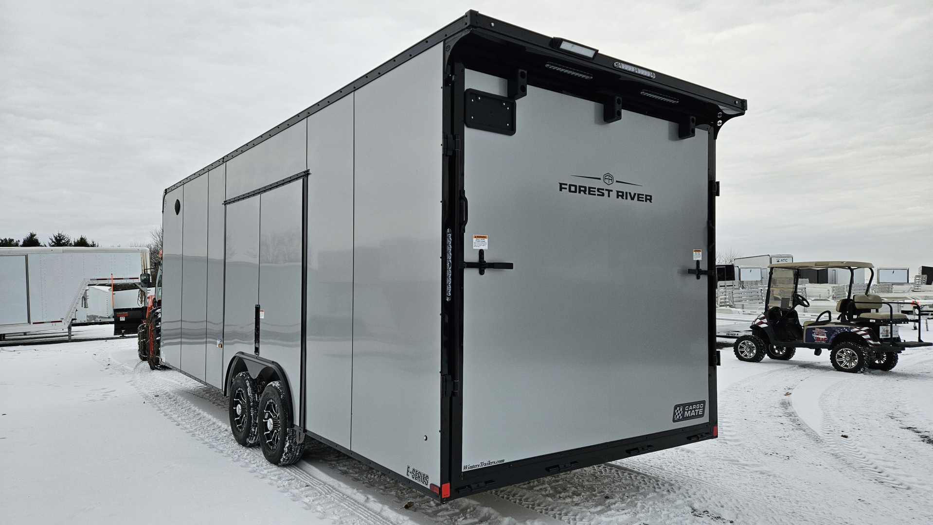 New 2026 Cargo Mate ELIMINATOR 8.5X24TA Car / Racing Trailer