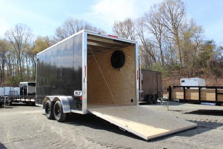 New 2026 E-Z Hauler 7x14 Aluminum Enclosed Cargo Trailer