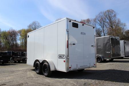 New 2026 E-Z Hauler 7x14 Aluminum Enclosed Cargo Trailer