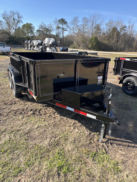 New 2026 P & T Trailers 6X12 DUMP W/RAMPS Dump Trailer