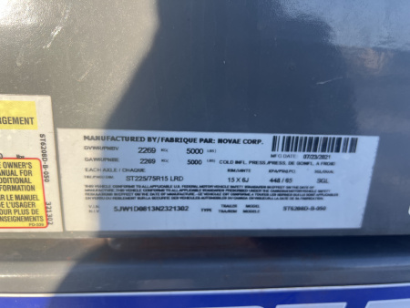 Used 2020 Sure-Trac 5x8 5K Landscape Dump Trailer