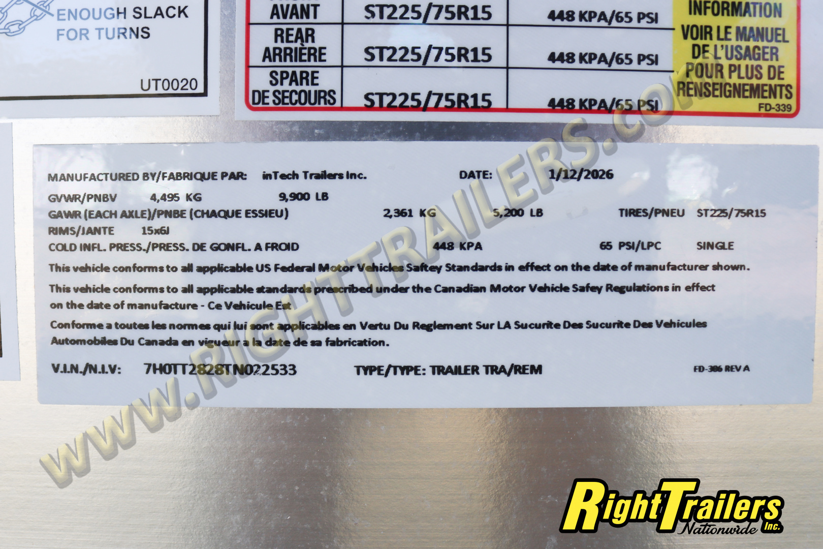 New 2026 8.5X28 inTech RACE TRAILER