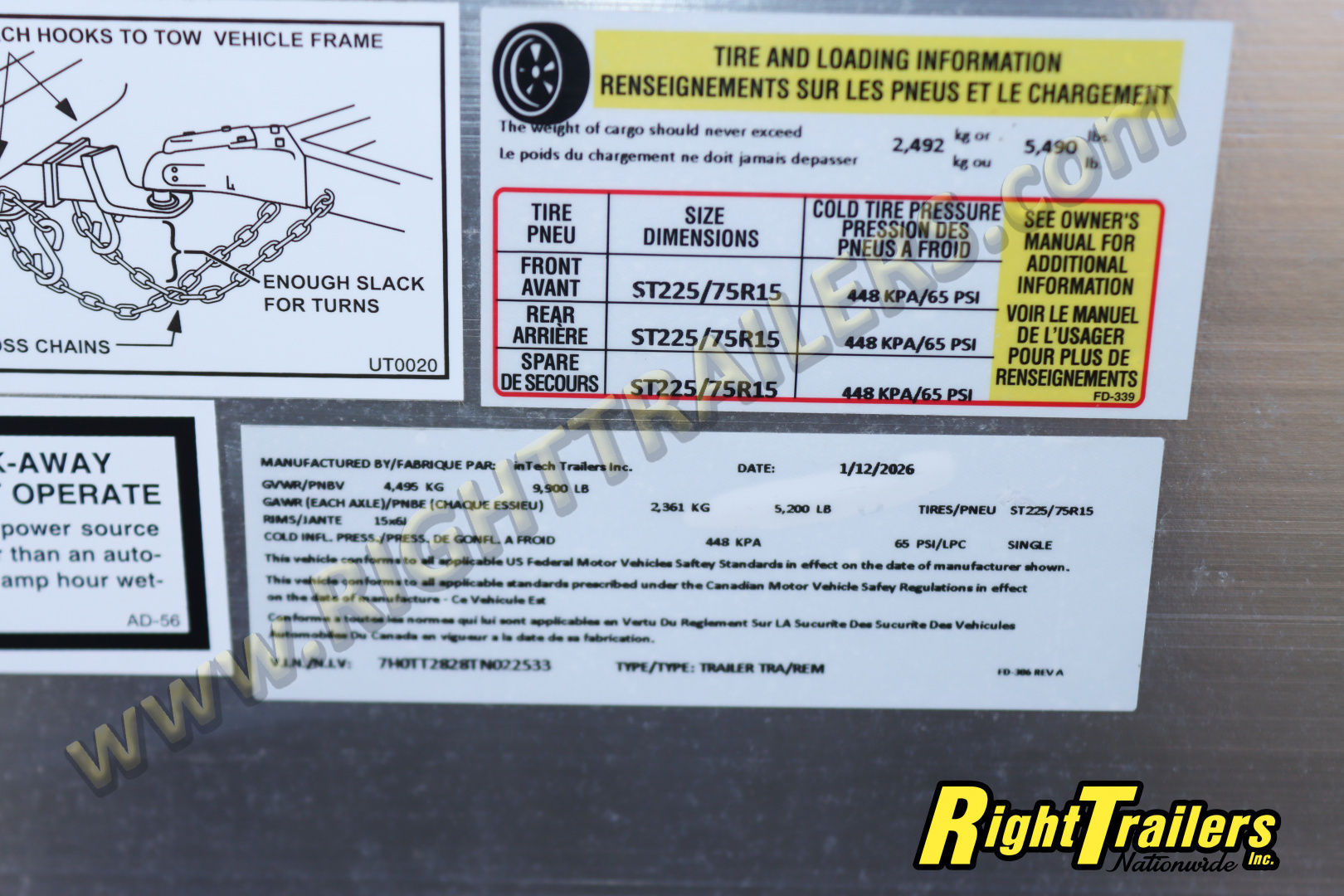 New 2026 8.5X28 inTech RACE TRAILER