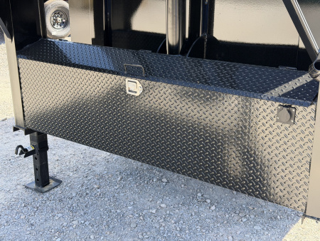 New 2025 TrailMaxx Trailers 83X14 HIGH SIDE Telescopic 14K GVWR GOOSENECK Dump Trailer