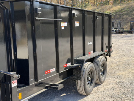 New 2025 TrailMaxx Trailers 83X14 HIGH SIDE Telescopic 14K GVWR GOOSENECK Dump Trailer
