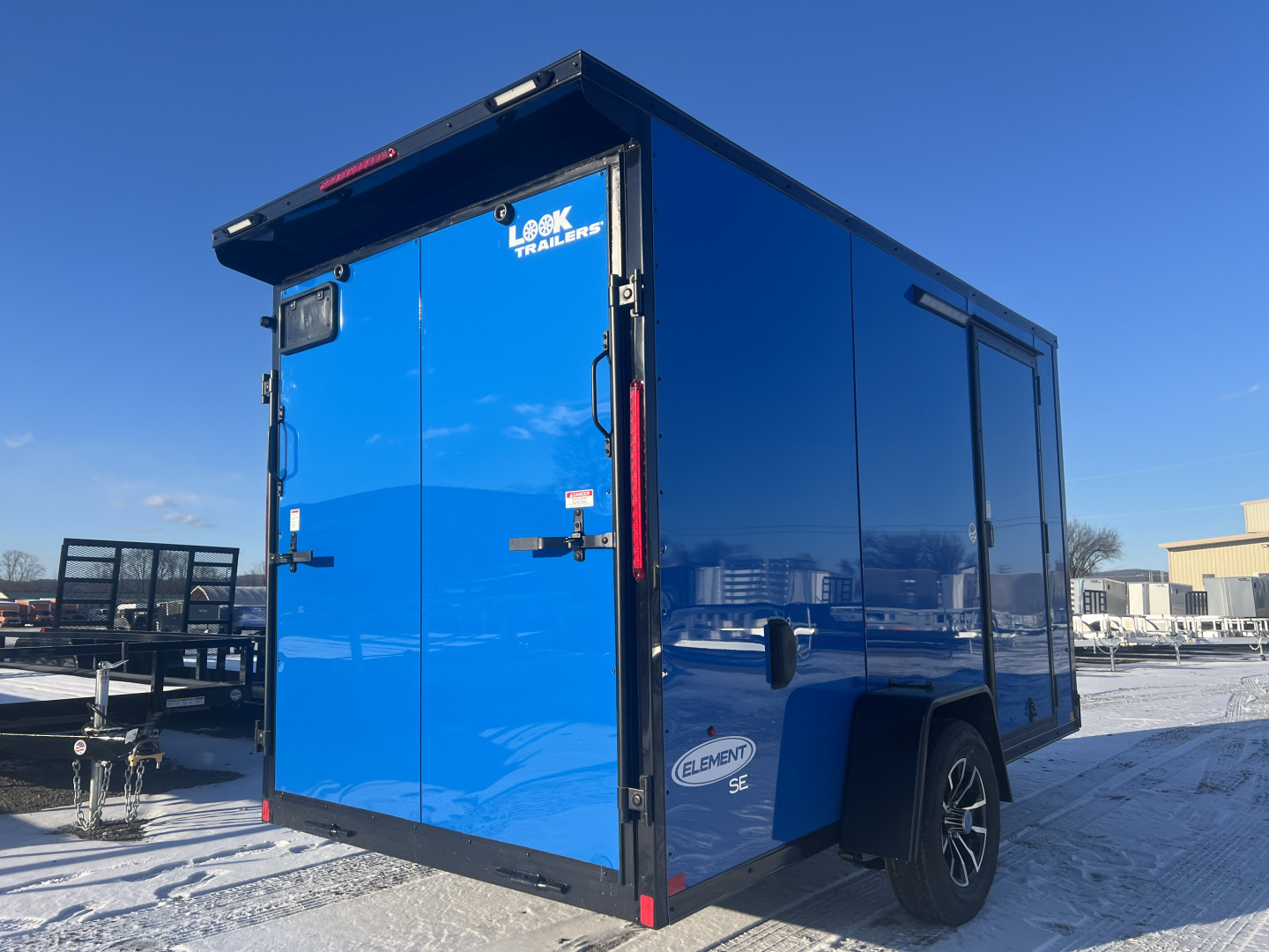 New 2026 Look Trailers 6x12 3K Element SE RAMP DOOR Cargo / Enclosed Trailer