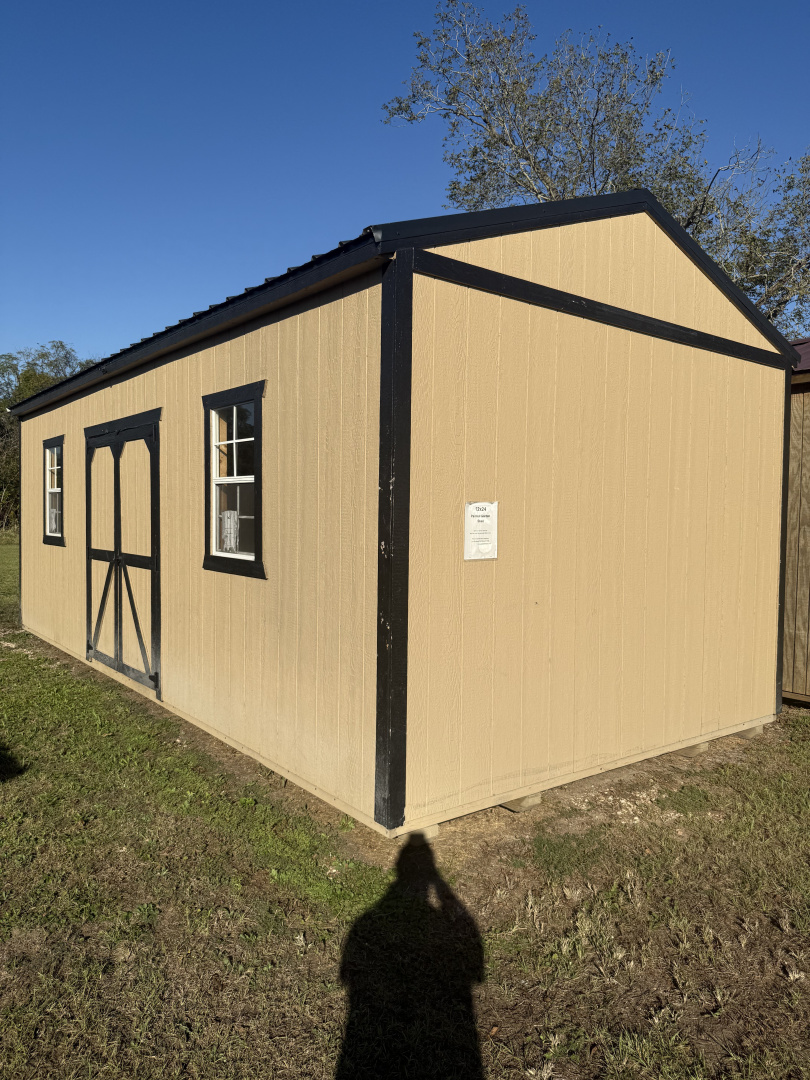 Used 2025 12x24 Yoder Portable Garden Shed