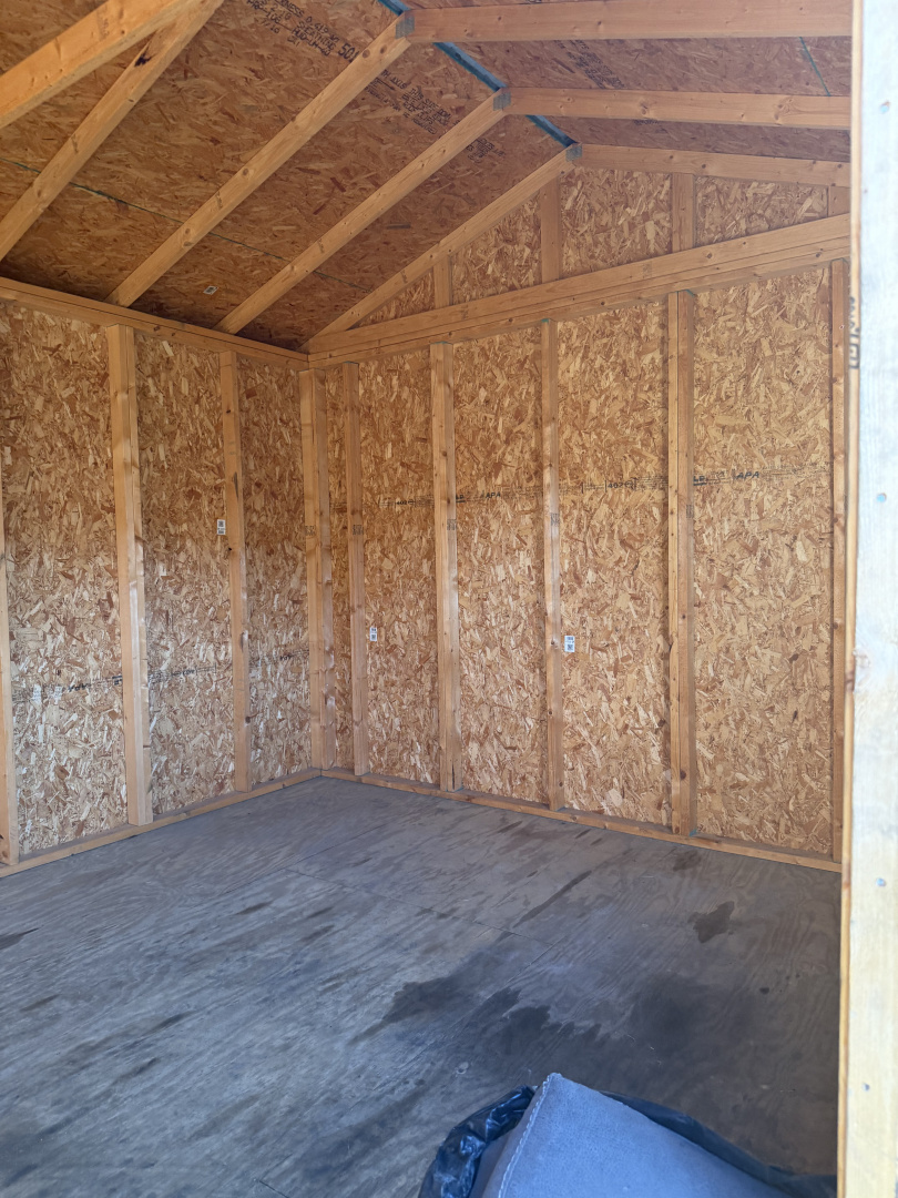 Used 2025 12x24 Yoder Portable Garden Shed