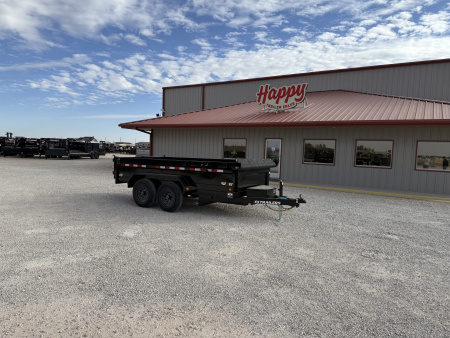 2026 PJ 72"x12' BP Tandem Axle Dump w/ 20" Sides – D3