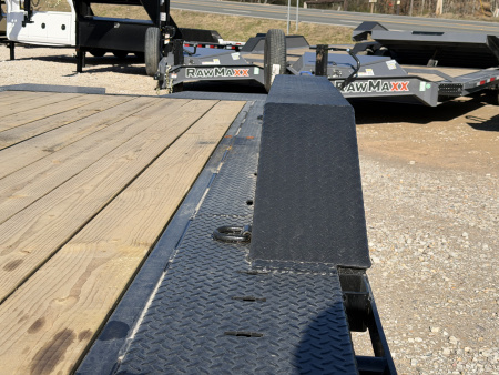 New 2026 RawMaxx GTX 102X26 GOOSENECK 16K GVWR EQUIPMENT Tilt Trailer