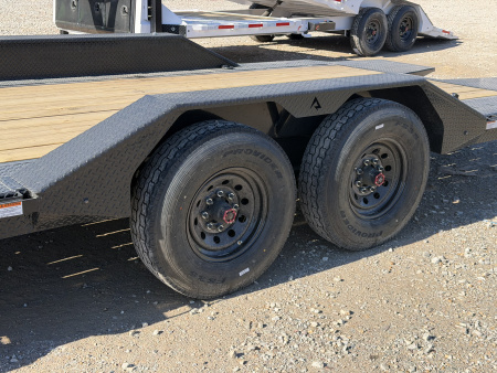 New 2026 RawMaxx GTX 102X26 GOOSENECK 16K GVWR EQUIPMENT Tilt Trailer