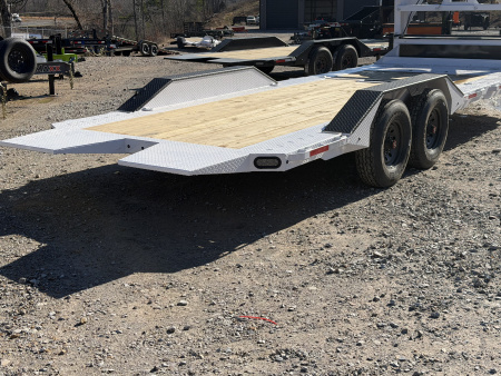 New 2026 RawMaxx GTX 102X24 GOOSENECK 16K GVWR EQUIPMENT Tilt Trailer